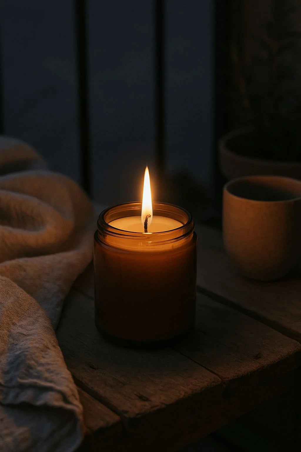 Silent Retreat – råhvid