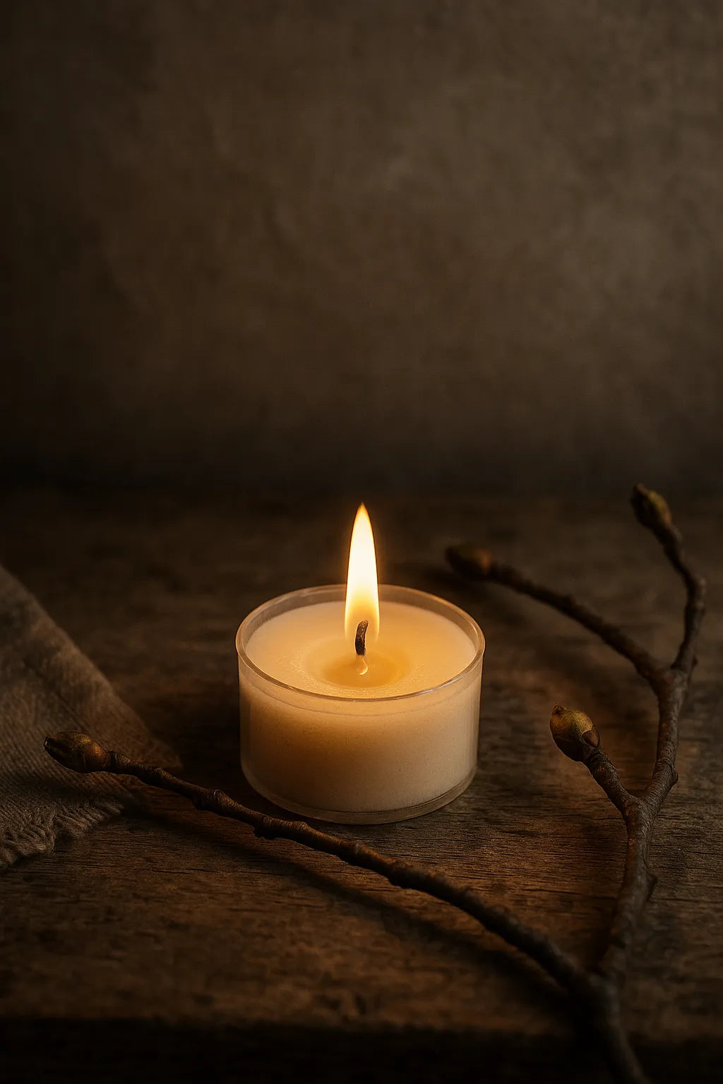 Silent Retreat – råhvid